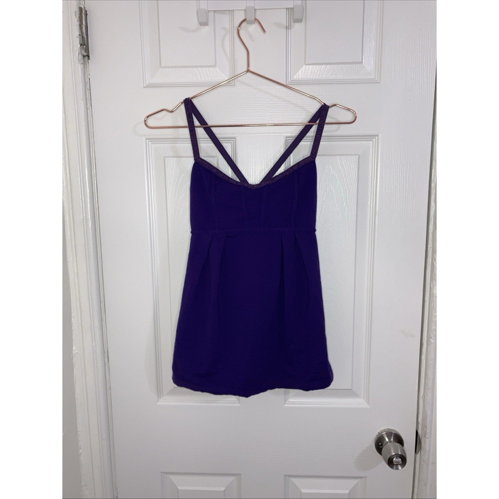 Lululemon: Purple Razor Back Tank, Women's Size‎ 6